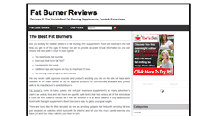 Desktop Screenshot of fat-burner-reviews.com