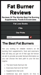 Mobile Screenshot of fat-burner-reviews.com